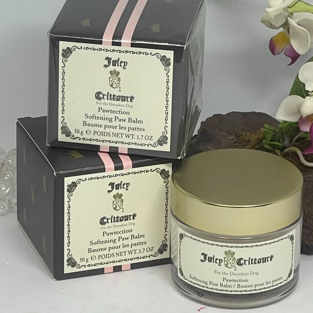 2x Juicy Crittoure by Juicy Couture Pawtection Softening Paw Balm - 1.7 oz - NIB